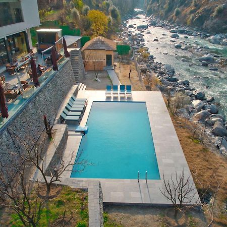 Echor Palm Bliss Riverside Resort & Spa Kasol Exterior foto