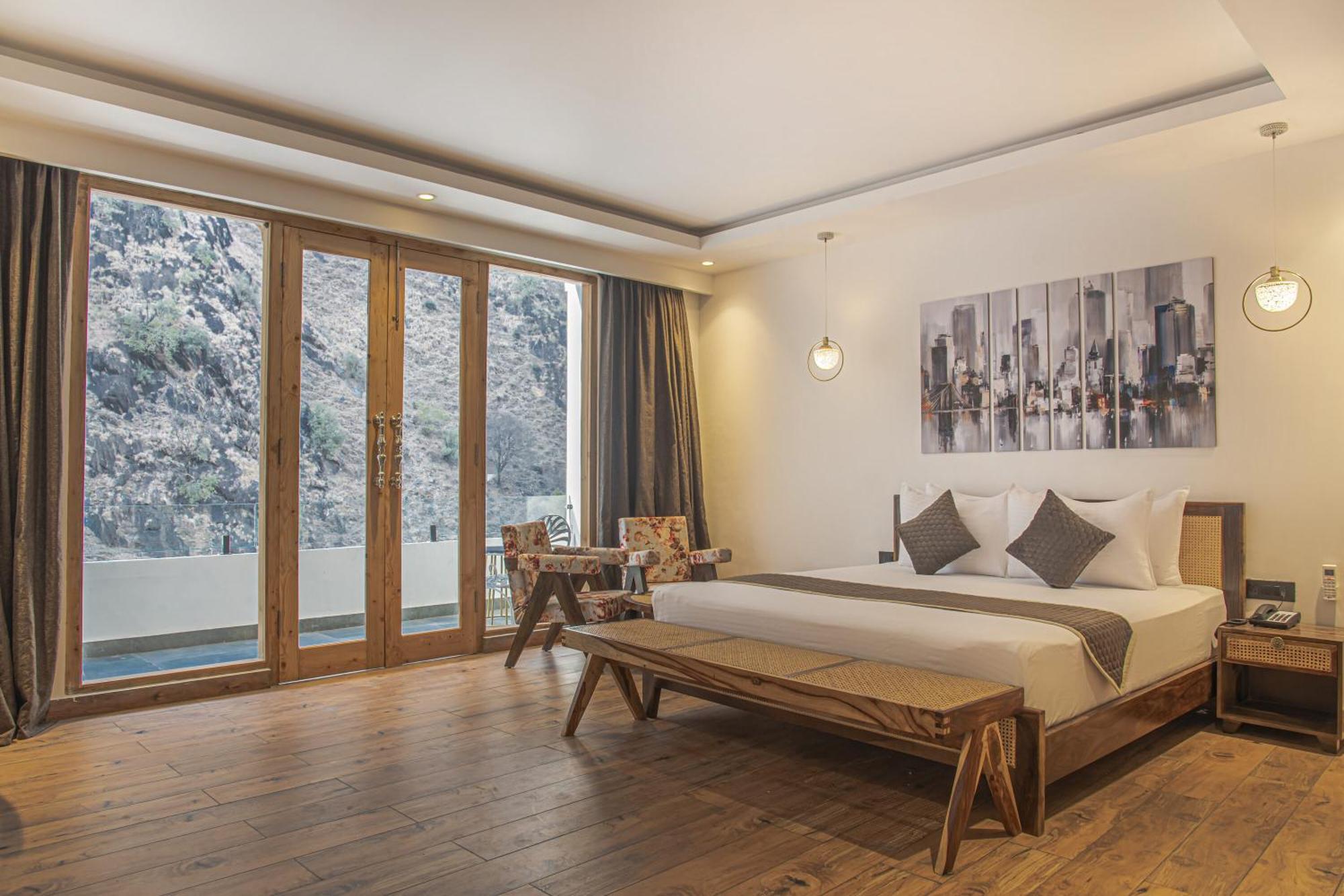 Echor Palm Bliss Riverside Resort & Spa Kasol Exterior foto