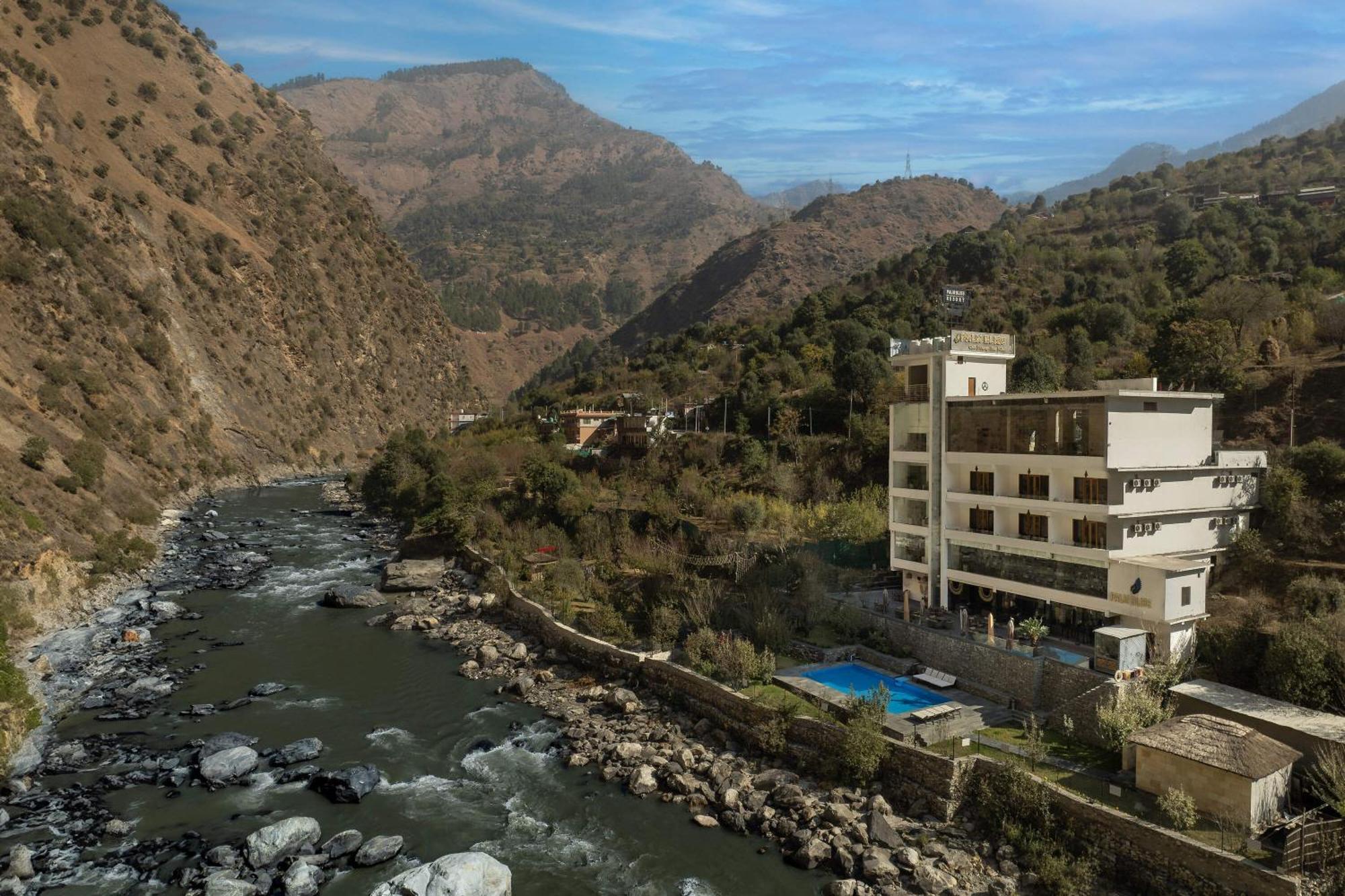 Echor Palm Bliss Riverside Resort & Spa Kasol Exterior foto